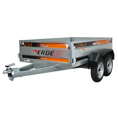 Remorque ERDE 234X4F Classic – double essieux