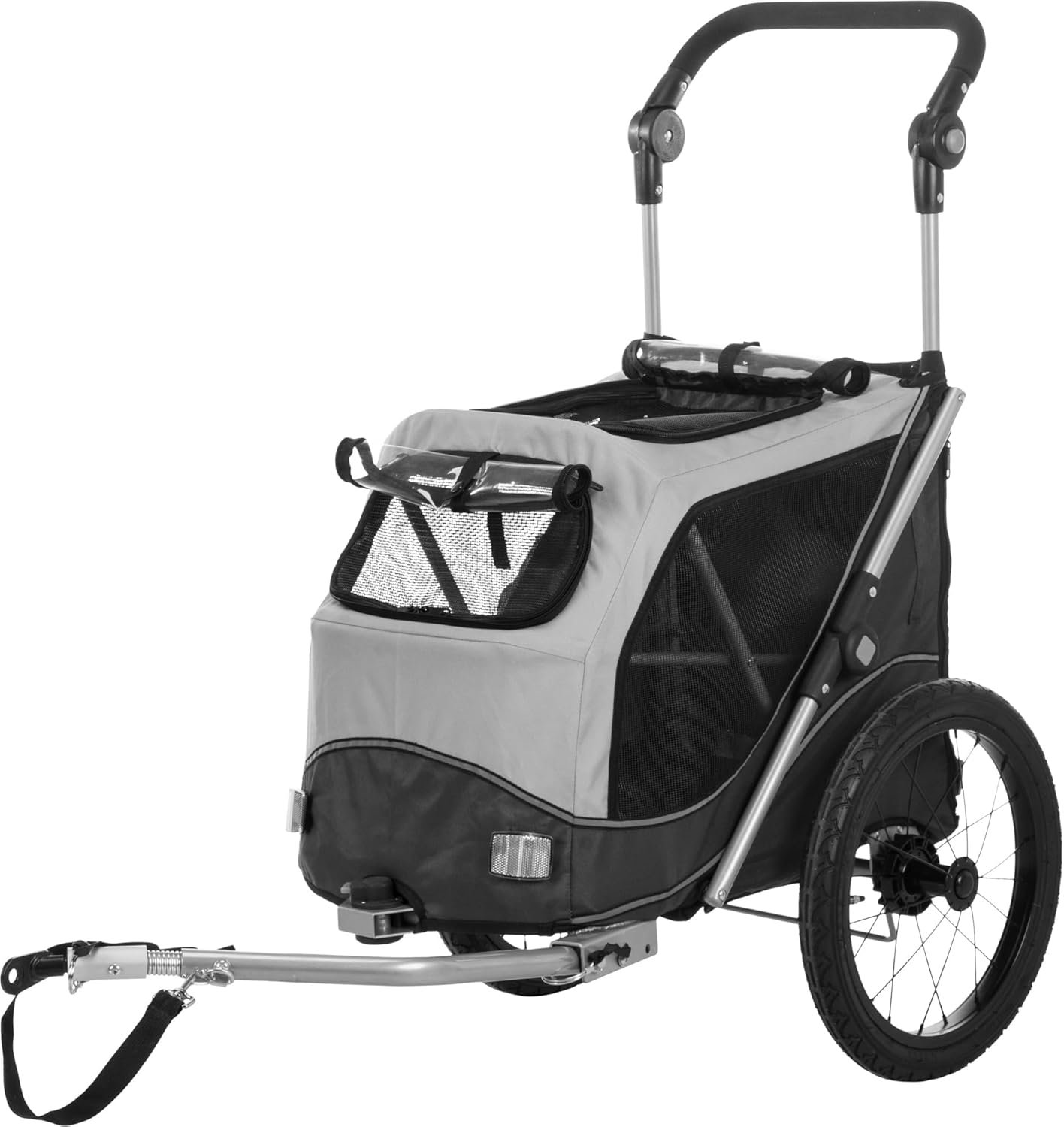 Remorque de vélo Trixie avec Fonction de Pliage Rapide