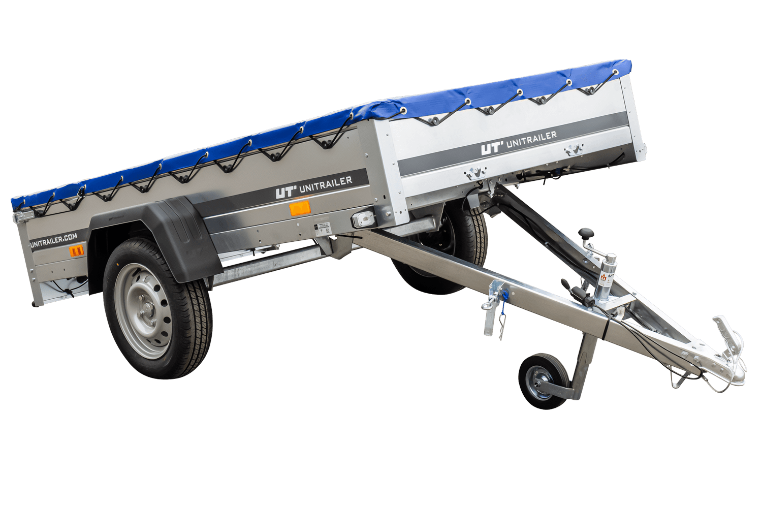 Remorque galvanisée 230 x 125 cm Garden Trailer 230 KIPP