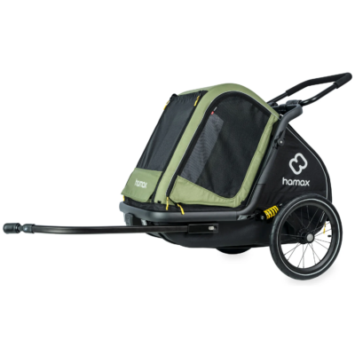 Remorque pour vélo pour chiens HAMAX Pluto